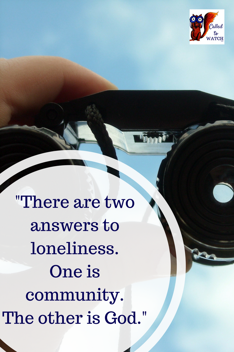 The answer to loneliness